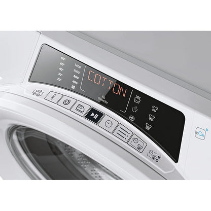 Masina de Spalat Candy RO 1496DWMT/1-S RapidO, 9kg, 1400,  A, BPM, MPS, 6D, WiFi+BT, Steam, White+White+white ring - EpicHome