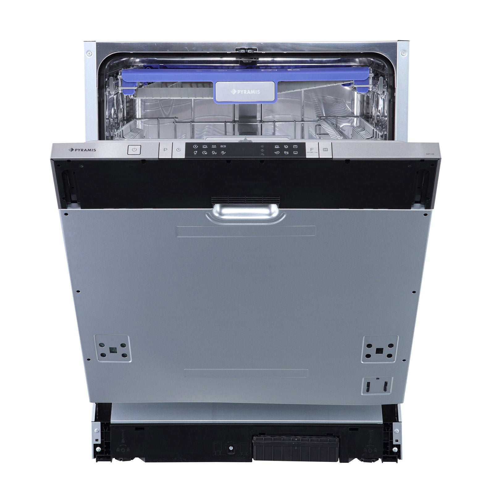 Masina de spalat Premium Pyramis 60FI HE, total incorporabila, 15 seturi, 8 programe, Clasa D, 60 cm - EpicHome.ro