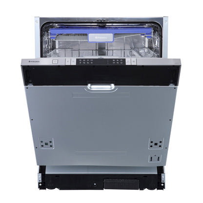 Masina de spalat Premium Pyramis 60FI HE, total incorporabila, 15 seturi, 8 programe, Clasa D, 60 cm - EpicHome.ro