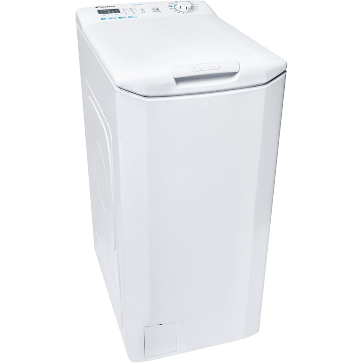 Masina de spalat rufe cu incarcare verticala Candy CST 27LET/1-S, 7 kg, 1200 rpm, Clasa E, programe Hygiene, Alb - EpicHome