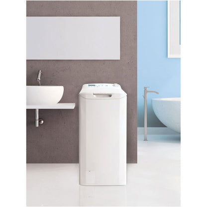 Masina de spalat rufe cu incarcare verticala Candy CST 27LET/1-S, 7 kg, 1200 rpm, Clasa E, programe Hygiene, Alb - EpicHome