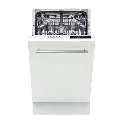 Masina de spalat vase Pyramis DW 45FI5, total incorporabila, 10 seturi, 5 programe, Clasa E, 45 cm - EpicHome.ro