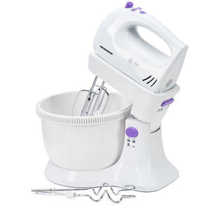 Mixer cu bol Heinner HMB-350UV, putere: 300W, 5 viteze, turbo - EpicHome