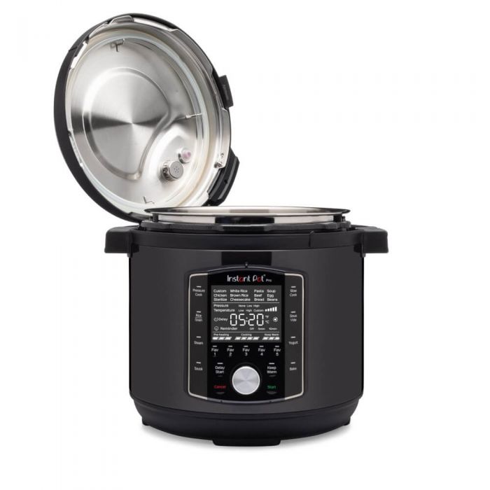 Multicooker Instant Pot Pro 6, 1200 W, 11 programe, 28 presetari, 6 L, Panou digital, Negru - EpicHome