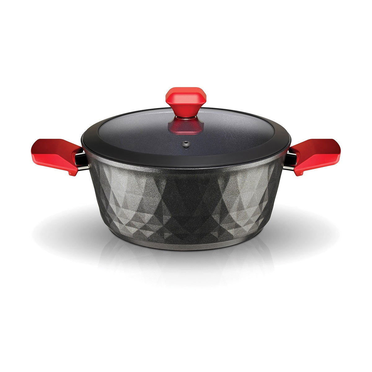 Oala aliminiu Pyramis RED DIAMOND 24cm - EpicHome