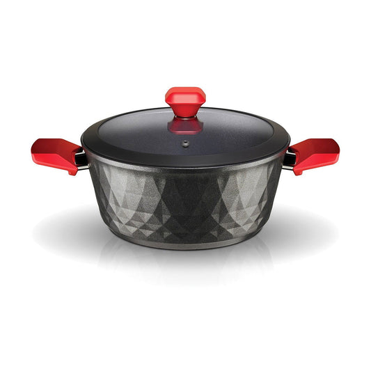 Oala aliminiu Pyramis RED DIAMOND 24cm - EpicHome