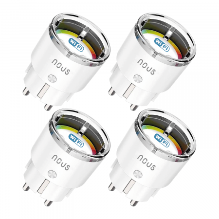 Pachet 4 prize smart Nous A1, Wi-Fi, 15A/3450W - EpicHome.ro
