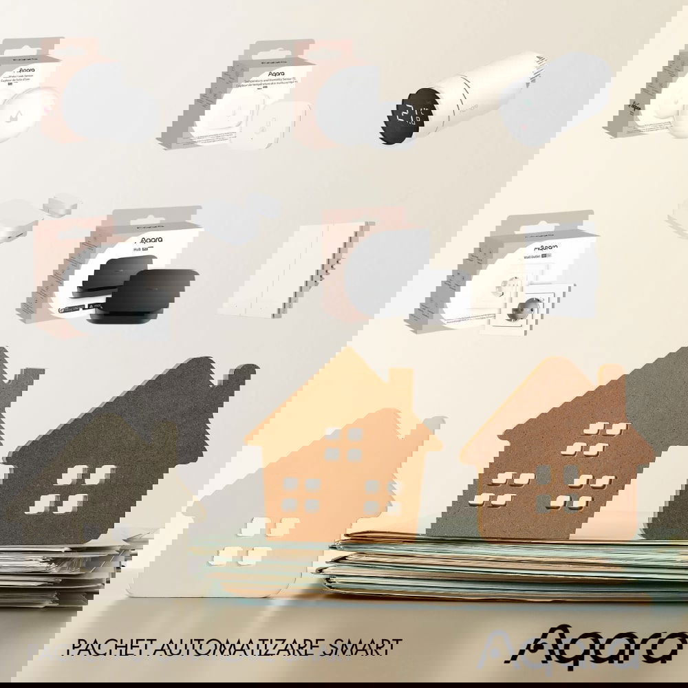 Pachet complet premium pentru automatizare apartament 3 camere (Aqara) - EpicHome