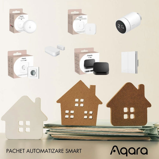Pachet complet premium pentru automatizare apartament 3 camere (Aqara) - EpicHome