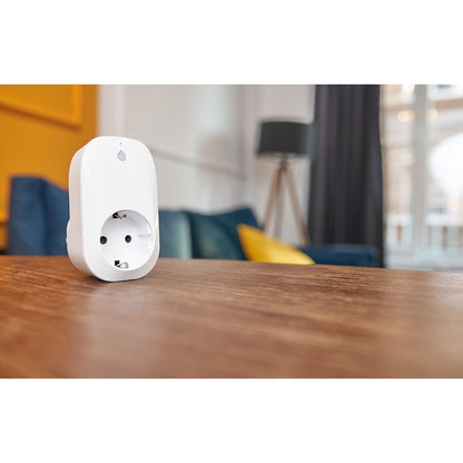 Priza inteligenta Shelly Plug cu monitorizare consum, 16A,  WiFi, control aplicatie, compatibil Amazon Alexa, Google Assistant si Home Assistant - EpicHome