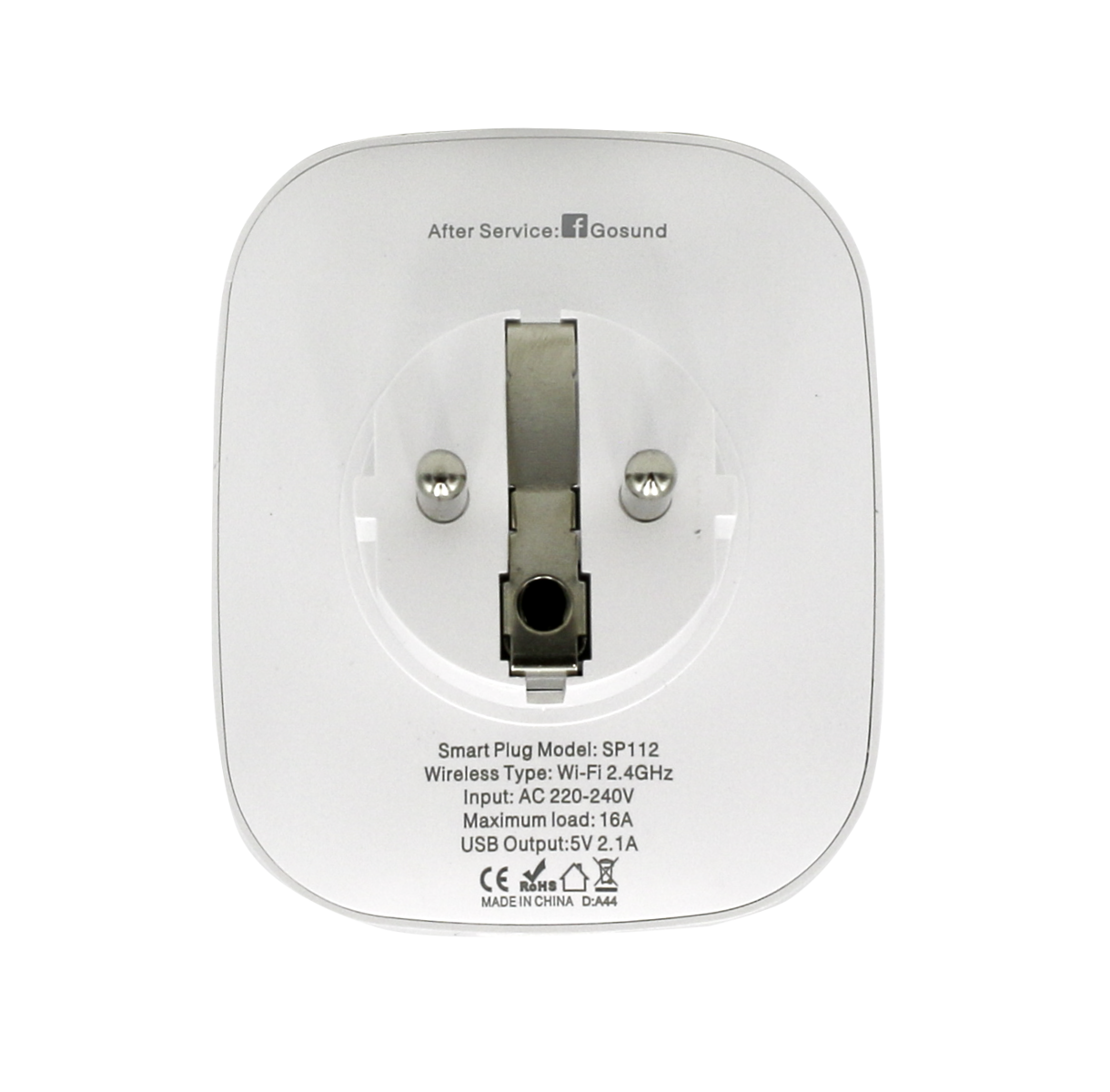 Priza smart Gosund SP112, Wi-Fi, 16A, 2xUSB, monitorizare consum energie - EpicHome.ro