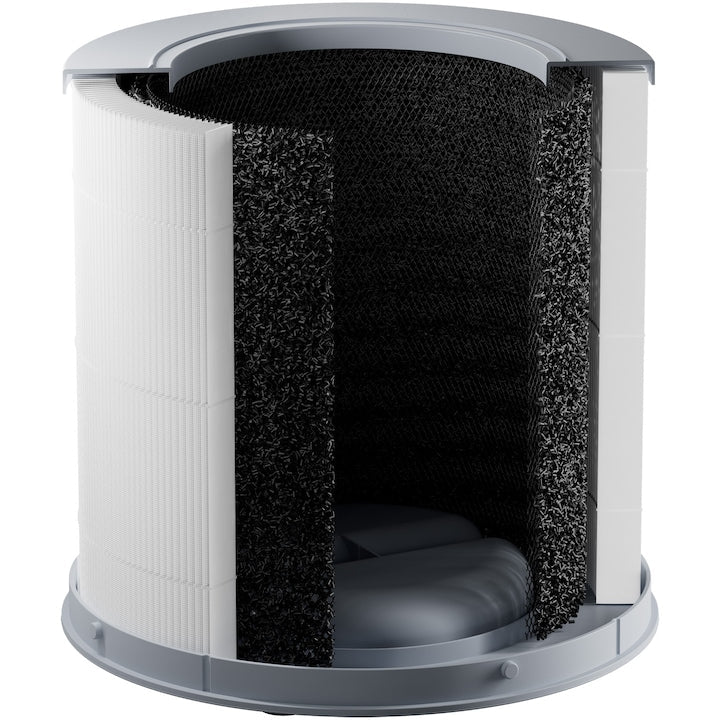 Purificator de aer Xiaomi BHR5860EU Smart Air Purifier 4 Compact, Smart Wi-Fi, CADR 230m3/h, Filtru HEPA, PM2.5, acoperire 48mp - EpicHome