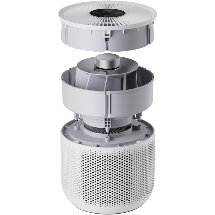 Purificator de aer Xiaomi BHR5860EU Smart Air Purifier 4 Compact, Smart Wi-Fi, CADR 230m3/h, Filtru HEPA, PM2.5, acoperire 48mp - EpicHome