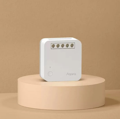 Releu inteligent Aqara Single Switch Module T1, 1 canal, FARA NUL, 10A, Zigbee - EpicHome