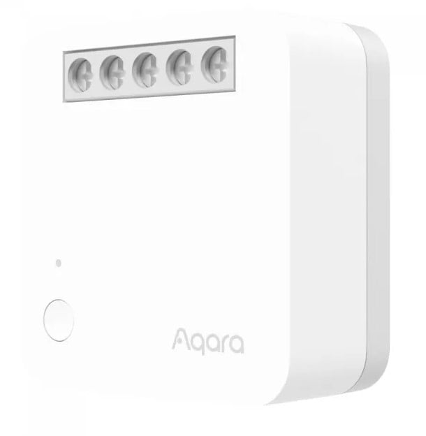 Releu inteligent Aqara Single Switch Module T1, 1 canal, FARA NUL, 10A, Zigbee - EpicHome
