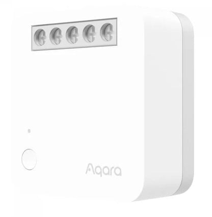 Releu inteligent Aqara Single Switch Module T1, 1 canal, FARA NUL, 10A, Zigbee - EpicHome