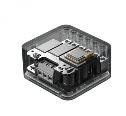 Releu inteligent cu 2 canale Aqara Dual Relay Module T2, Zigbee, monitorizare consum, dry contact - EpicHome