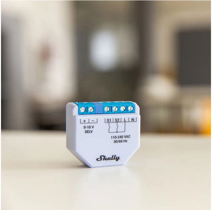 Releu smart Shelly Plus, 0-10V Dimmer, WiFi - EpicHome.ro