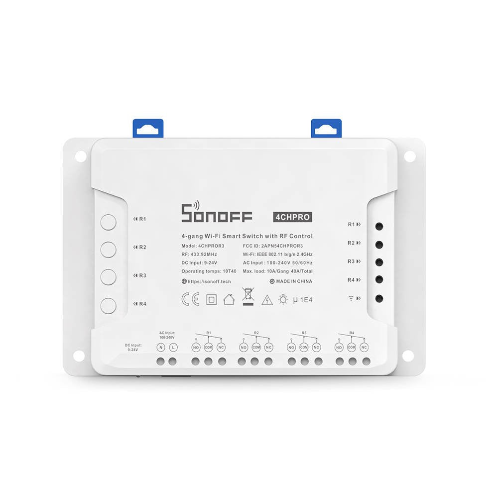Releu smart  Sonoff 4CH Pro R3, Wireless, 4 canale - EpicHome.ro