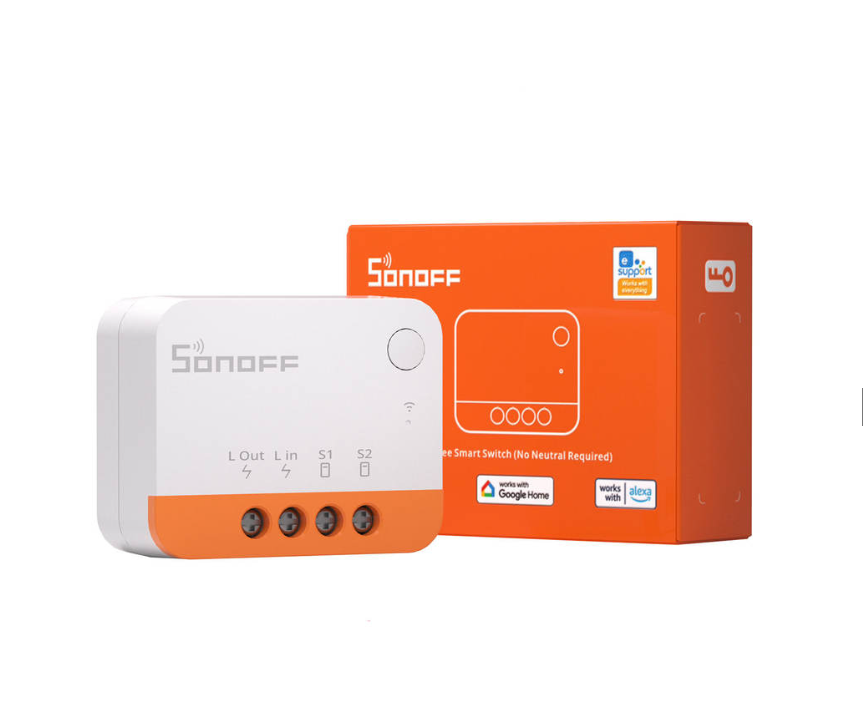 Releu smart Sonoff ZBMINIL2 EXTREME, Zigbee, 2 canale, functioneaza FARA NUL - EpicHome.ro