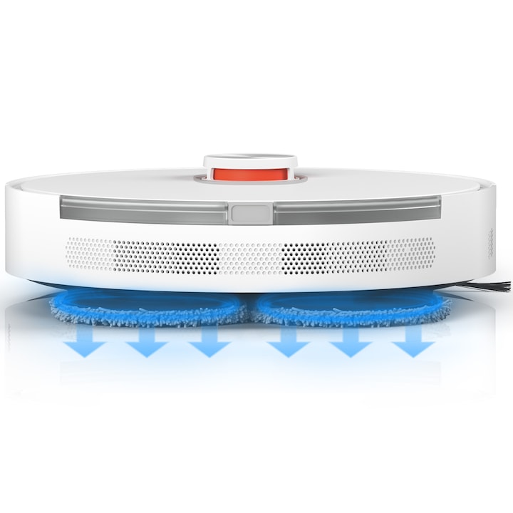 Robot de aspirare Xiaomi S20+ BHR8158EU, 5200mAh, 6000Pa, recipient praf 450ml, recipient apa 290ml, alb - EpicHome