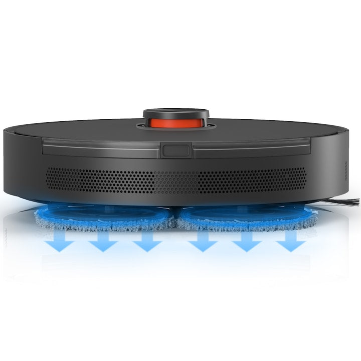 Robot de aspirare Xiaomi S20+ BHR8158EU, 5200mAh, 6000Pa, recipient praf 450ml, recipient apa 290ml, negru - EpicHome