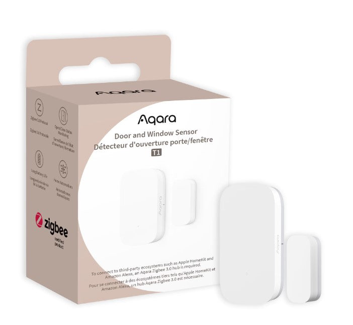 Senzor de geam/usa Aqara Door and Window Sensor T1, Zigbee - EpicHome.ro