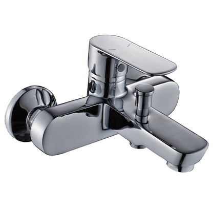 Set baterii baie Pyramis Smartline VENT, lavoar, cada si dus, alama (bronz), finisaj cromat, cartus cu disc ceramic - EpicHome.ro