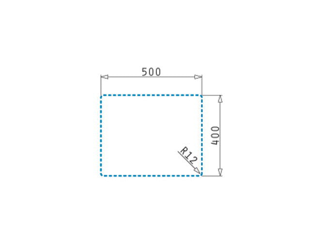 Set chiuveta inox Pyramis ASTRIS COLORA 50x40cm si baterie ECO BELLO - EpicHome