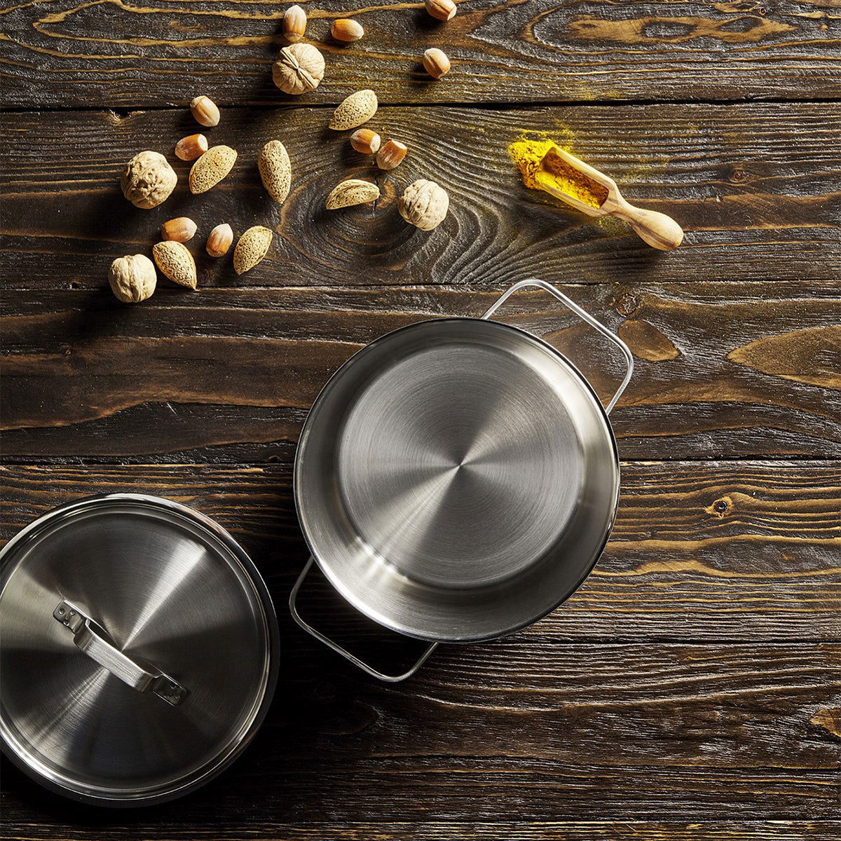 Sosiera inox Pyramis STEEL LINE 18cm - EpicHome