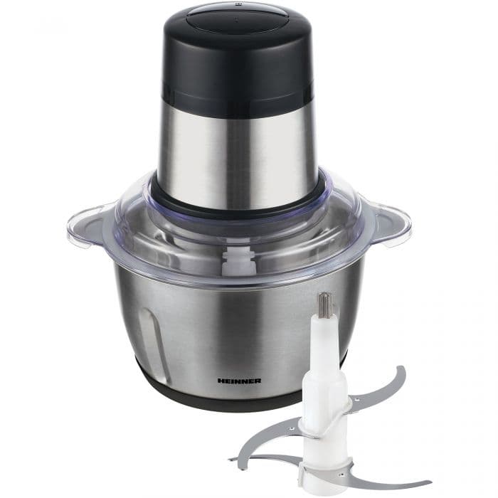 Tocator de legume Heinner Cytheria 300 HMC-D300SS, 300 W, 2 l, Argintiu - EpicHome